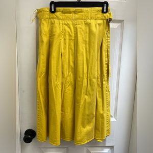 Badgley Mischka Sunshine Wrap Skirt Size 10